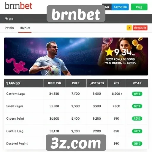 Análise das ofertas de jogos no site brnbet